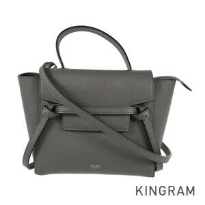Celine Leather 2WAY Leather Belt Bag